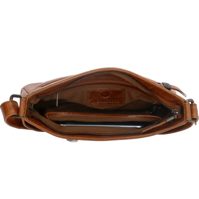 Hide & Stitches Porto Schoudertas bruin III