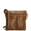 Hide & Stitches Porto Schoudertas bruin