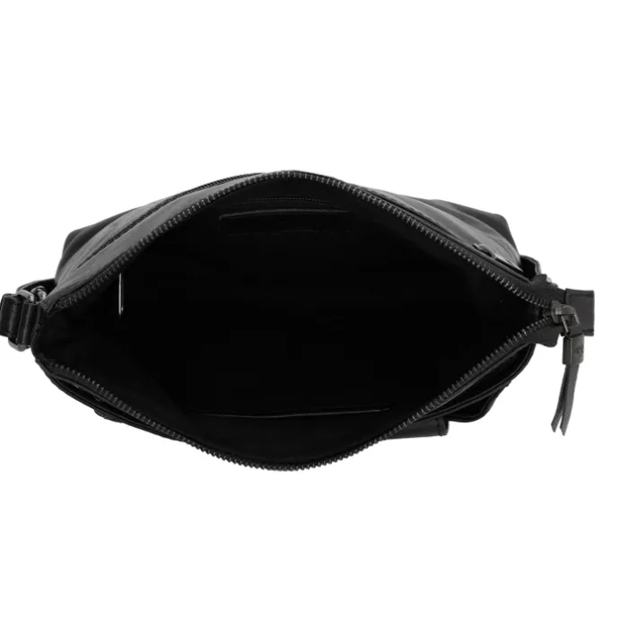 Hide & Stitches Porto Schoudertas zwart