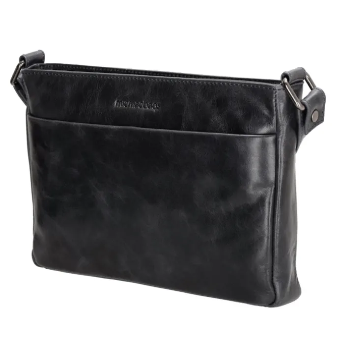 Hide & Stitches Porto Schoudertas III donker navy