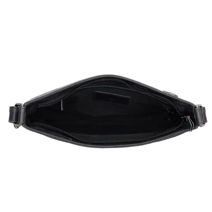 Hide & Stitches Porto Schoudertas III donker navy