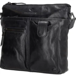 Hide & Stitches Porto Schoudertas donker navy