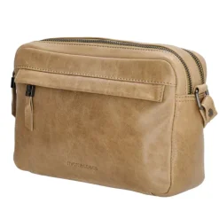 Hide & Stitches Porto Schoudertas II taupe