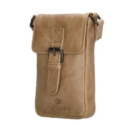 Hide & Stitches Porto Telefoontasje taupe