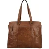 Hide & Stitches Westland Laptopbag cognac