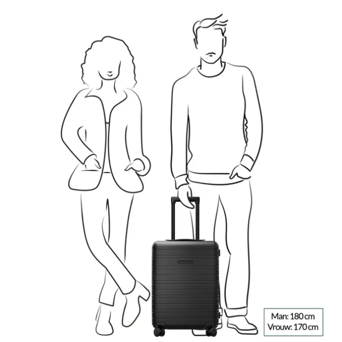 Horizn Studios H5 Essential Cabin Trolley all black