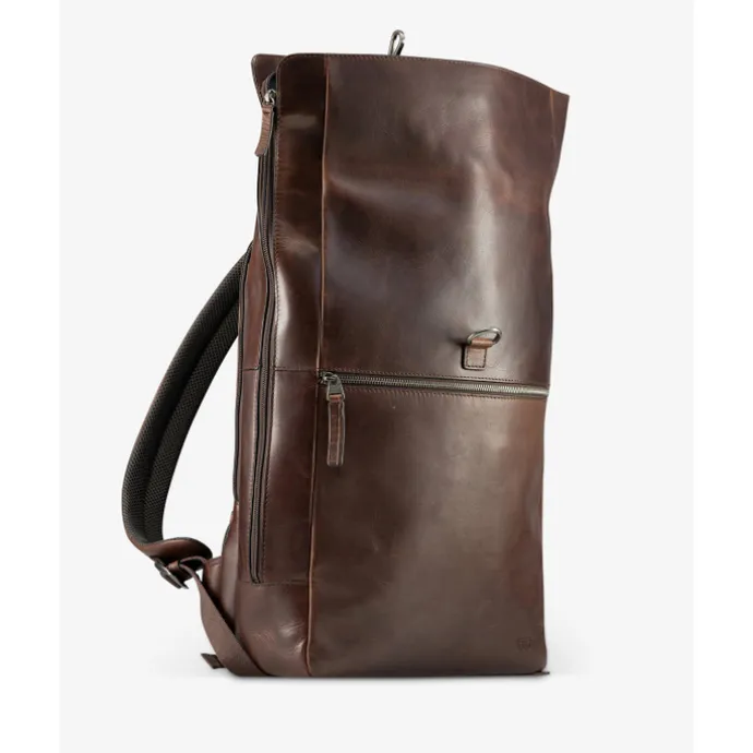 Jost Lund Messenger Backpack brown