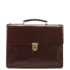 Jost Skagen Briefcase 2 Comp. brown