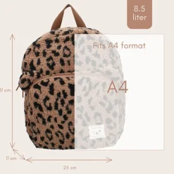 Kidzroom Beary Excited Backpack brown