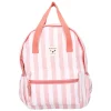 Kidzroom Lille Stripe Frenzy Backpack pink
