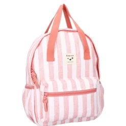 Kidzroom Lille Stripe Frenzy Backpack pink