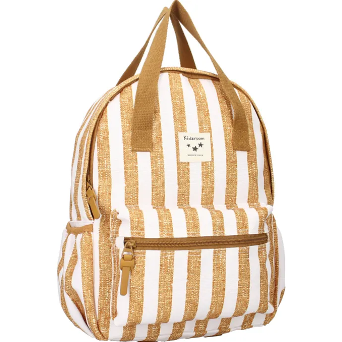 Kidzroom Lille Stripe Frenzy Backpack brown