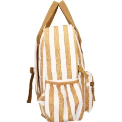 Kidzroom Lille Stripe Frenzy Backpack brown
