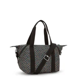 Kipling Art M prt ac geo feather