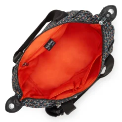 Kipling Art M prt ac geo feather