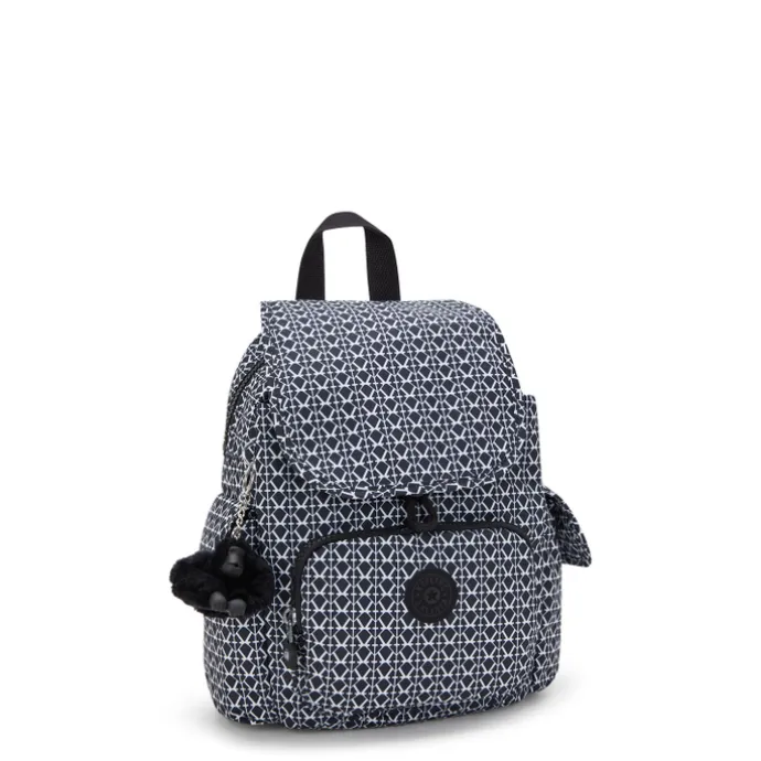 Kipling City Pack Mini Backpack signature print