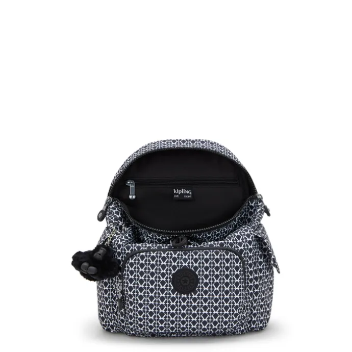 Kipling City Pack Mini Backpack signature print