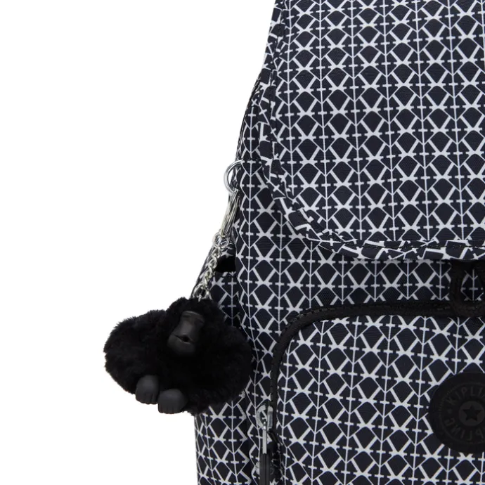 Kipling City Pack Mini Backpack signature print