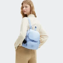 Kipling City Pack Mini Backpack cloudy sky blue