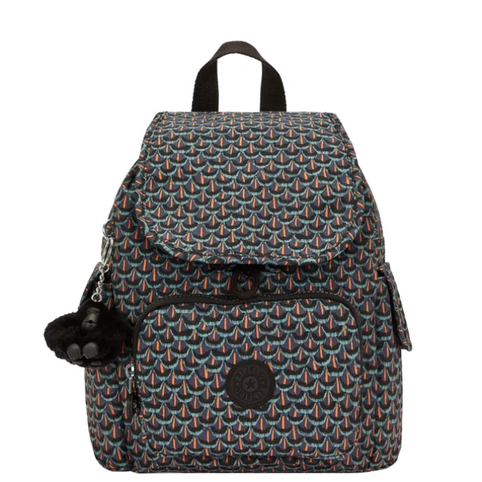 Kipling City Pack Mini prt ac geo feather