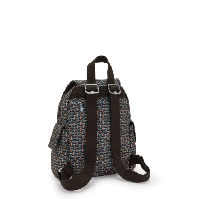 Kipling City Pack Mini prt ac geo feather
