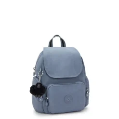 Kipling City Zip Mini b blue stone