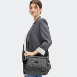 Kipling Gabbie prt ac geo feather