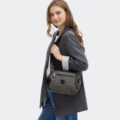 Kipling Gabbie S prt ac geo feather