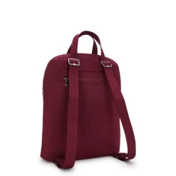 Kipling Kazuki ej maroon tile jacquard