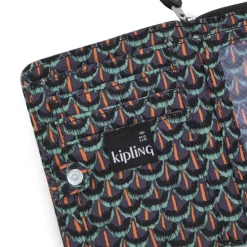 Kipling Money Love prt ac geo feather