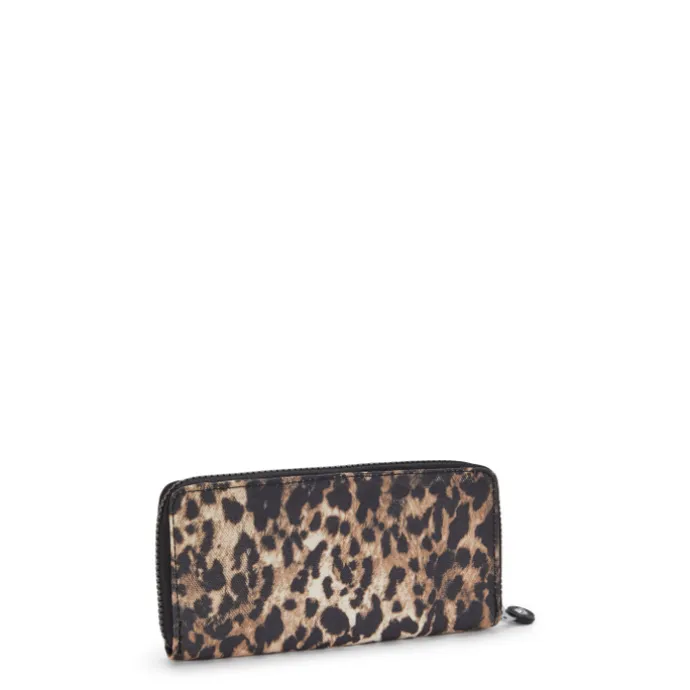 Kipling Money World B prt wild leopard