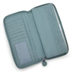 Kipling Money World Wallet relaxed grey