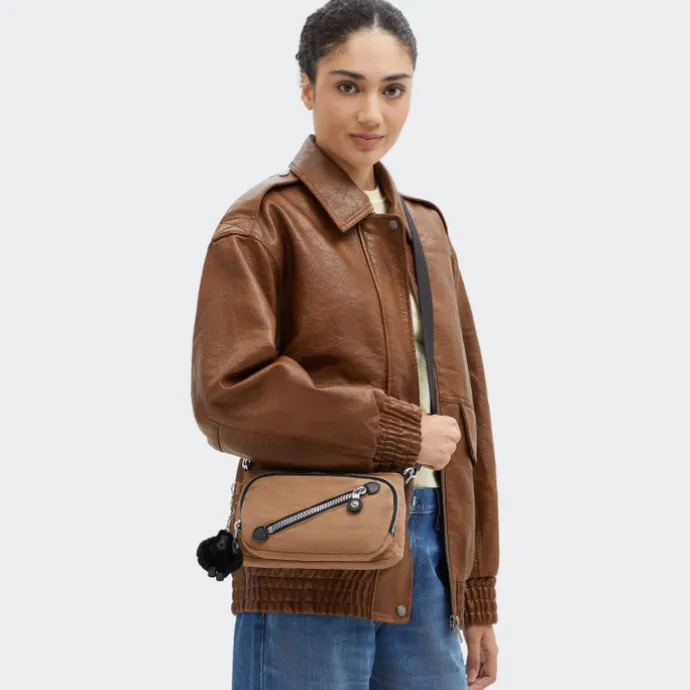 Kipling New Milos y2k early tan heritage