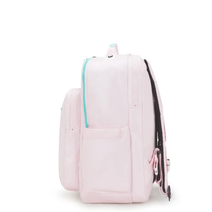 Kipling Seoul College pink met