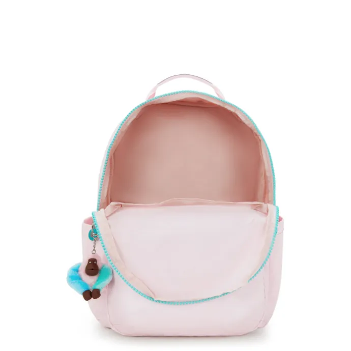 Kipling Seoul College pink met