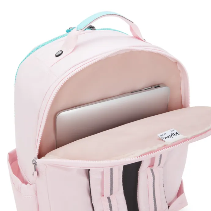 Kipling Seoul College pink met
