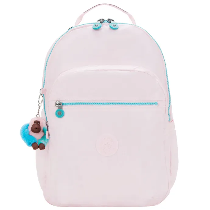 Kipling Seoul Lap pink met