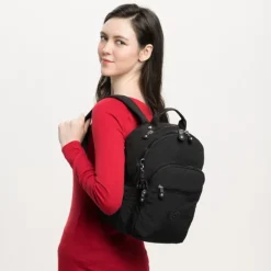 Kipling Seoul Rugzak S black noir