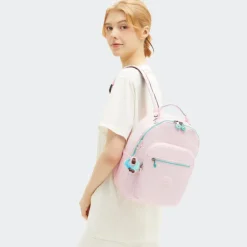 Kipling Seoul S pink met