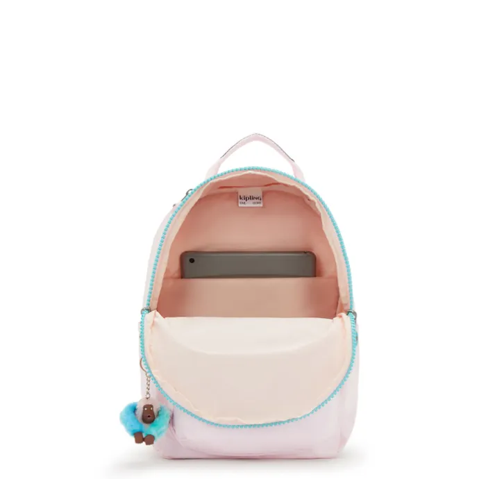 Kipling Seoul S pink met
