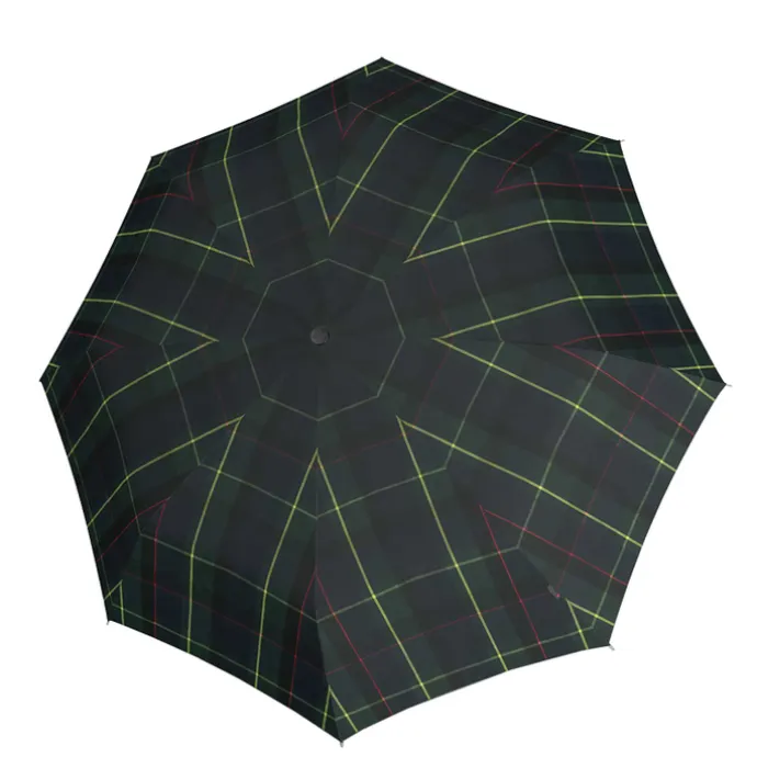 Knirps T.200 Medium Duomatic check hunter