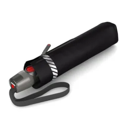 Knirps T-200 Medium Duomatic Paraplu reflective black