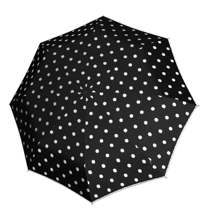 Knirps T-200 Medium Duomatic Paraplu dot artblack