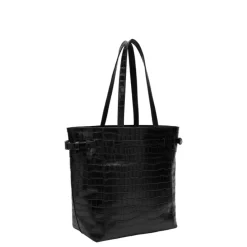 Liebeskind Lora Croco Tote L black