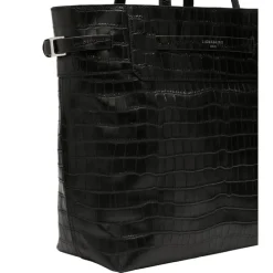Liebeskind Lora Croco Tote L black