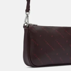 Liebeskind Monogram Crossbody S burgundy