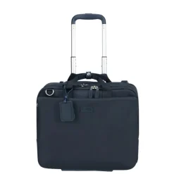 Lipault 4BIZ Rolling Tote carbon blue
