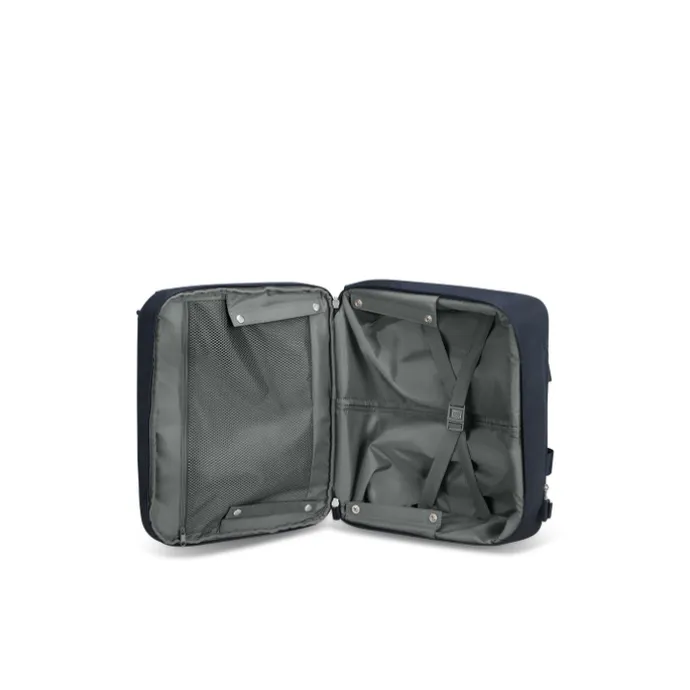 Lipault 4BIZ Rolling Tote carbon blue