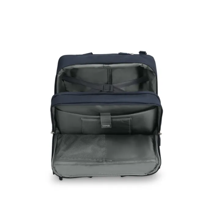 Lipault 4BIZ Rolling Tote carbon blue