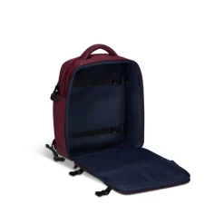 Lipault City Plume Travel Backpack bordeaux